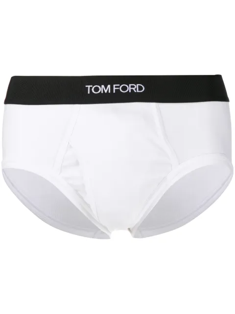 TOM FORD logo-embellished briefs