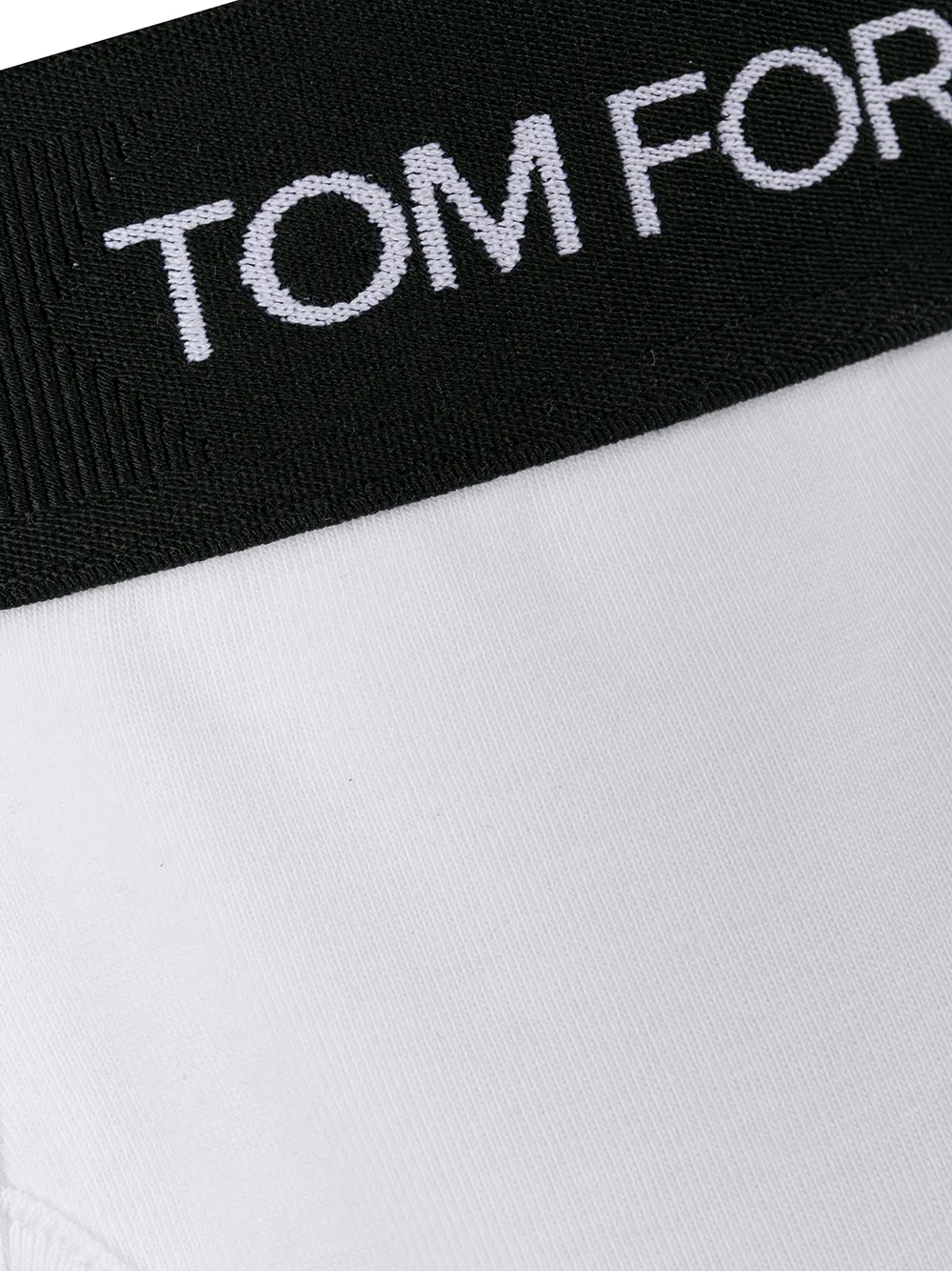  Tom Ford Bóxer Con Cinturilla Del Logo - Blanco 
