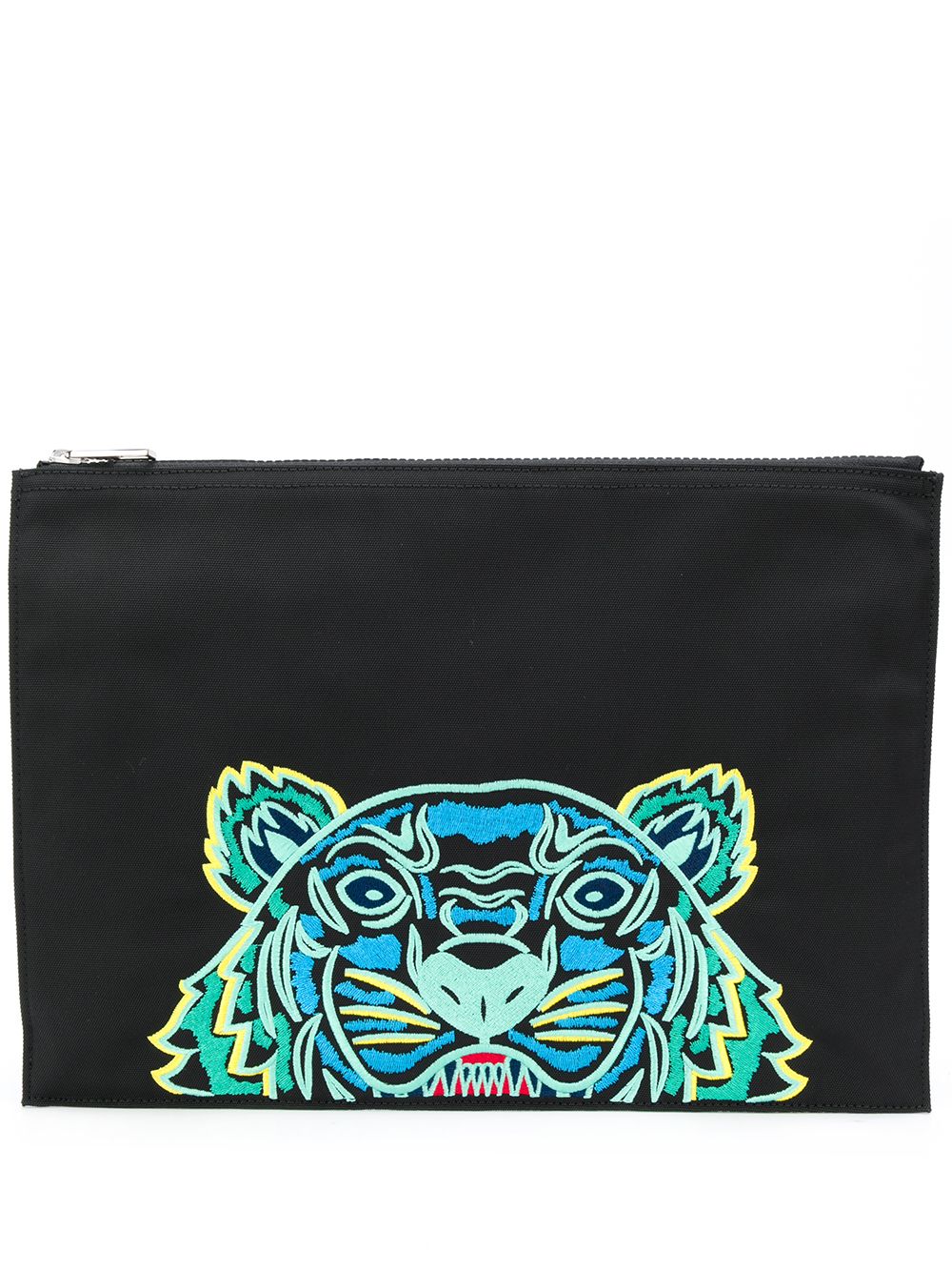 фото Kenzo клатч с логотипом tiger
