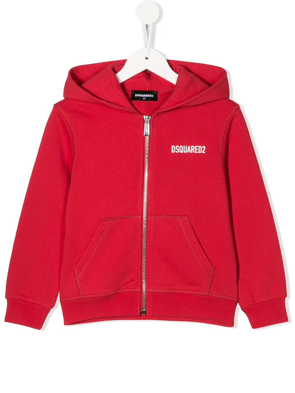 dsquared zip up hoodie