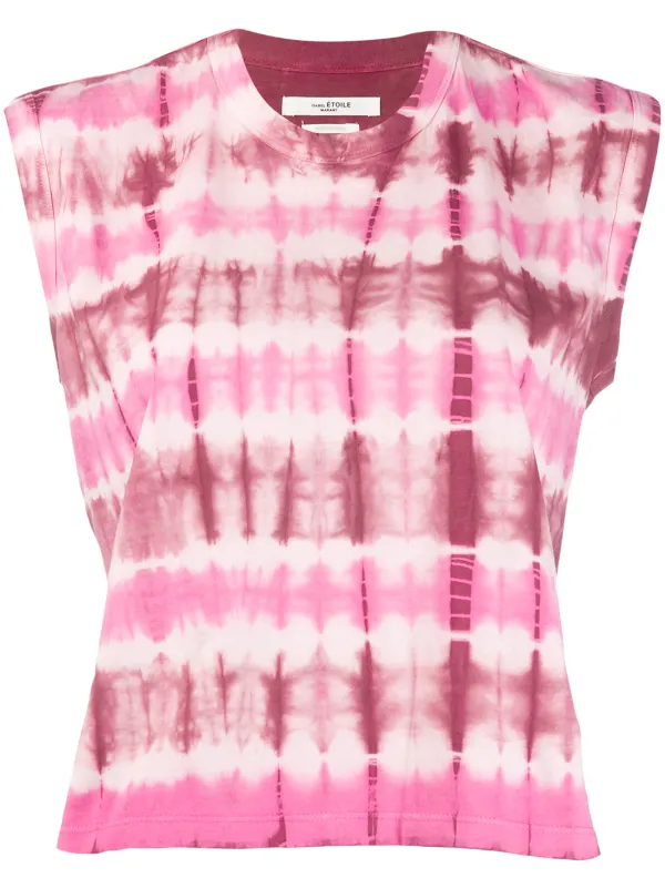 Pink sleeveless t shirt Clearance