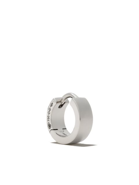 Le Gramme 18kt 19/10G Ribbon Weißgoldohrring