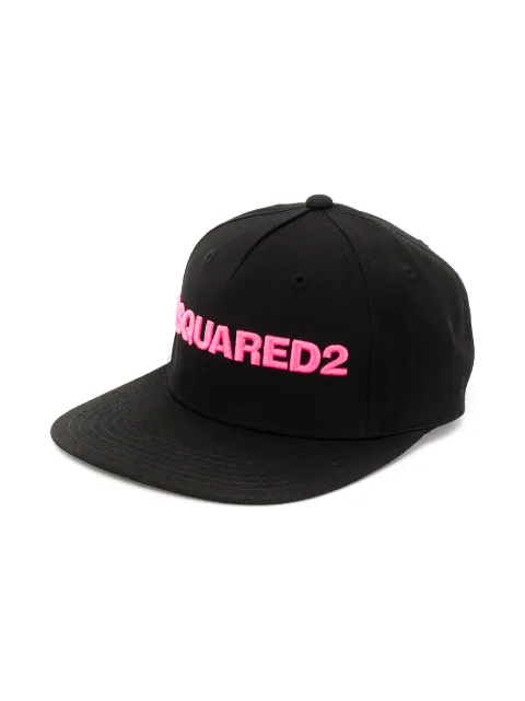 DSQUARED2 KIDS embroidered logo baseball cap