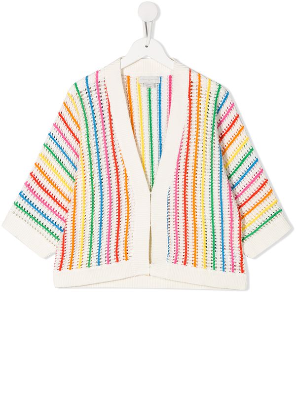 rainbow cardigan kids