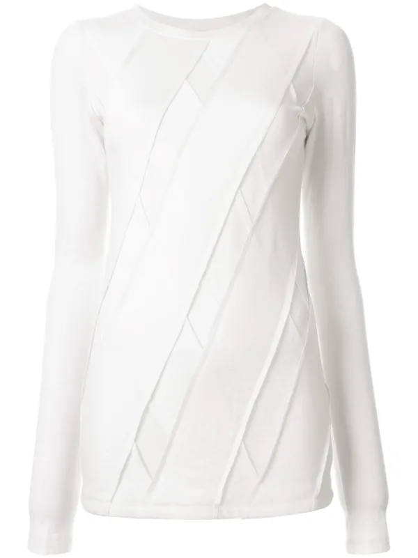 white longline jumper
