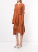 Taylor Stadium cut-out midi dress