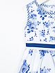 Monnalisa floral print flared dress
