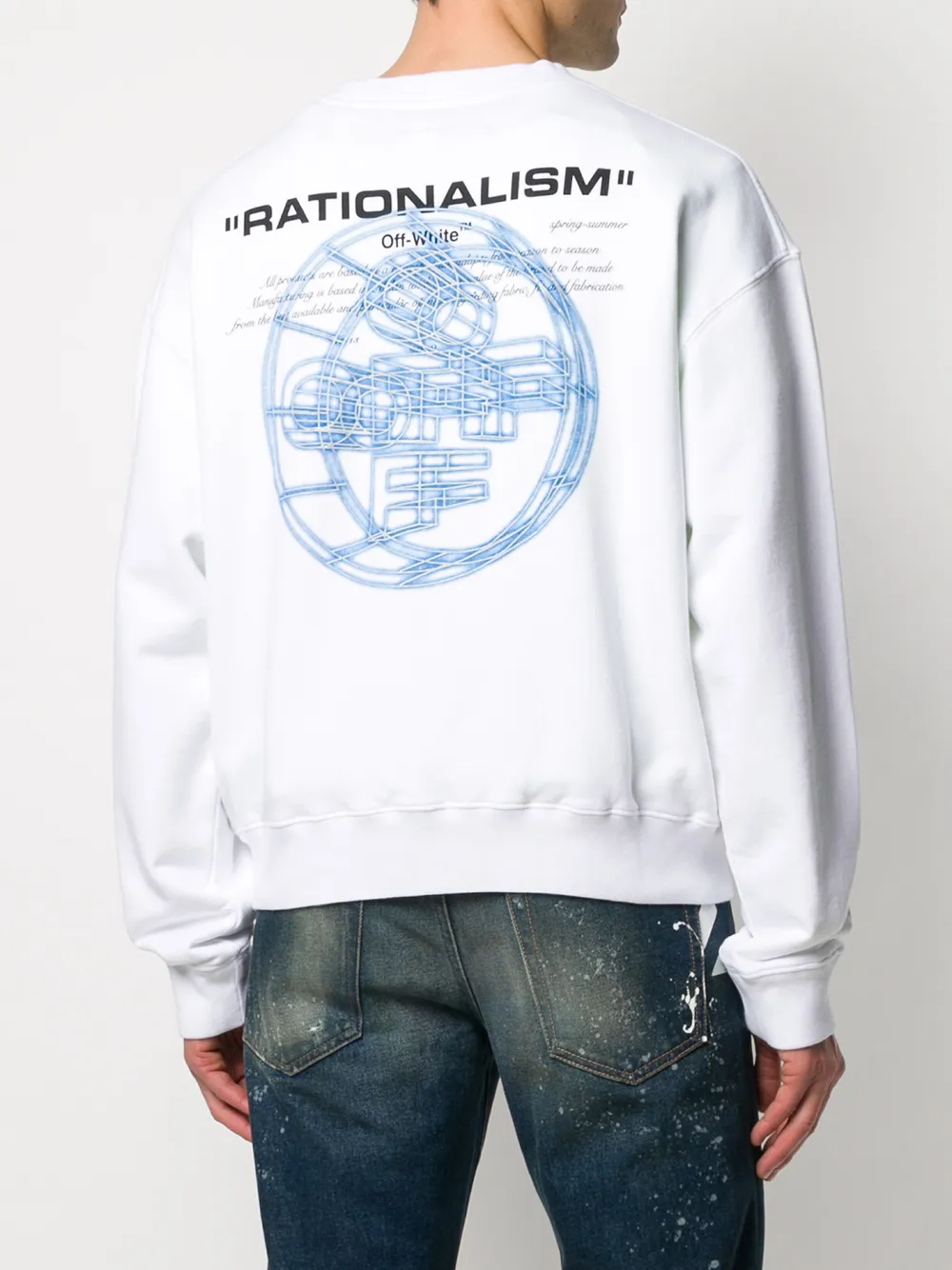 фото Off-white толстовка с логотипом