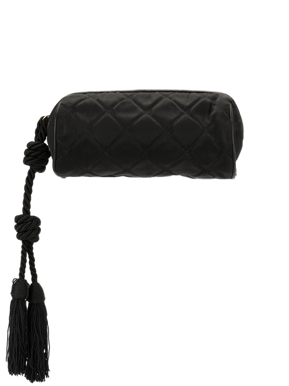 

Chanel Pre-Owned bolsa de mano capitonada 1985-1993 - Negro