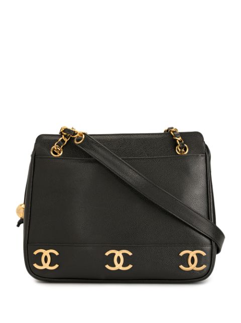 HOT SALE CHANEL Triple CC shoulder bag Women