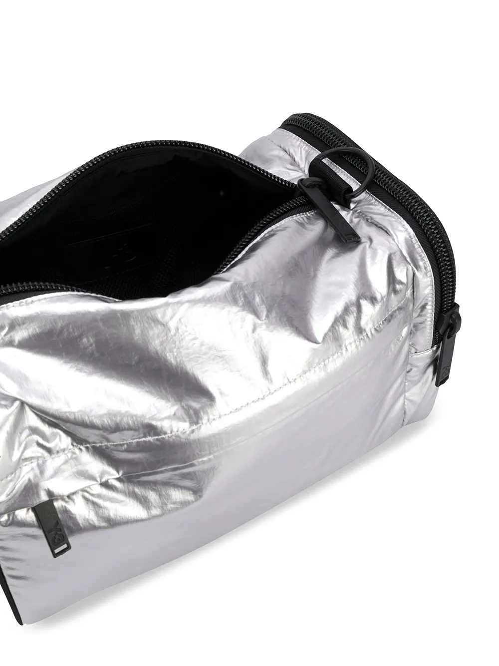 metallic gym bag