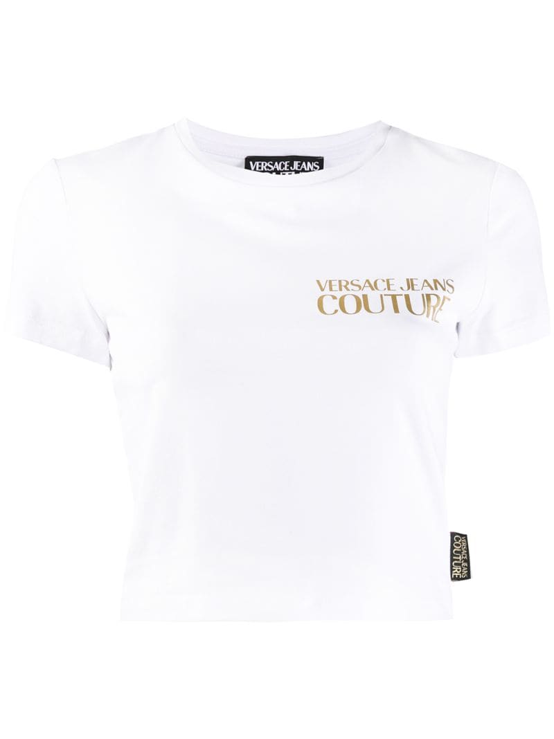 Versace Jeans Couture Logo T-shirt In White