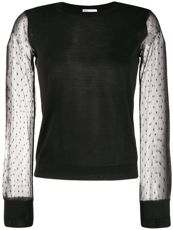 black long sleeve jumper