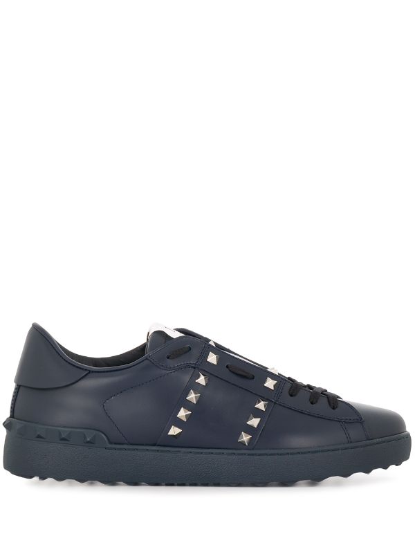 navy blue valentino shoes