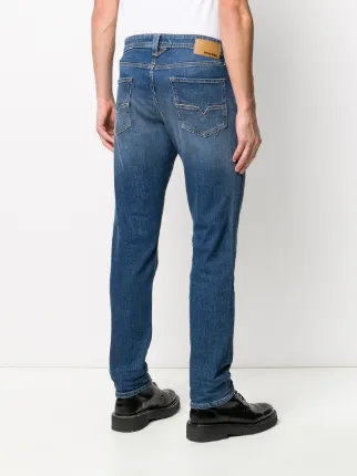 Larkee-Beex mid-rise tapered jeans展示图