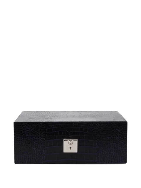 Smythson Mara travel tray jewellery box