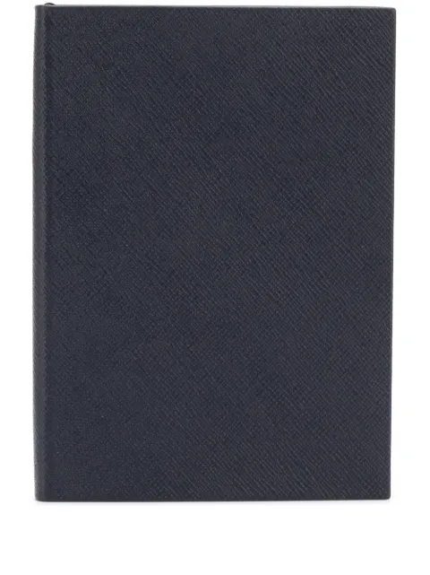 Smythson logo embossed notepad