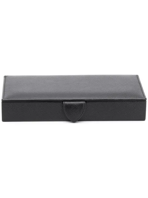 Smythson Panama crossgrain-effect box