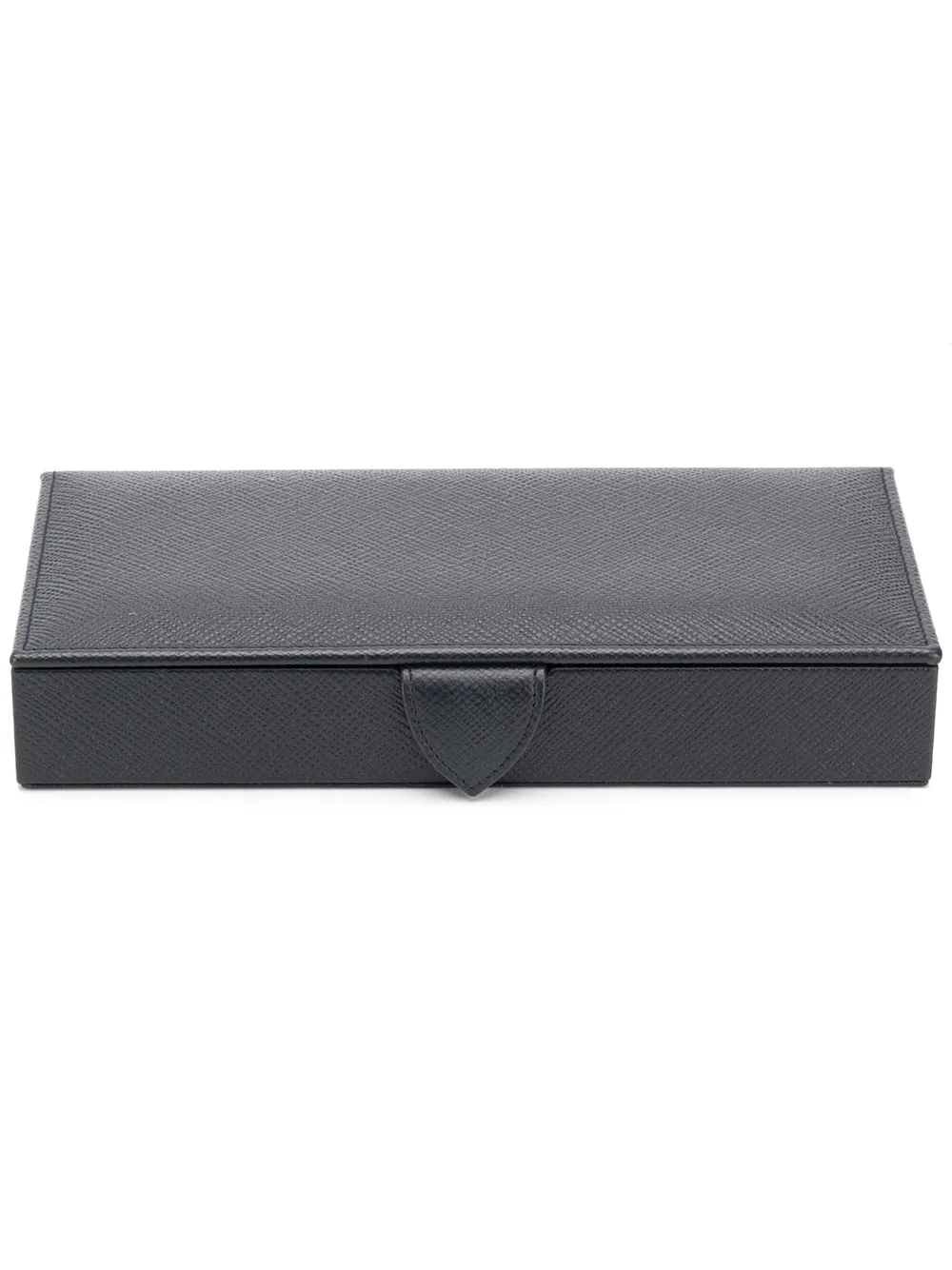 

Smythson Panama cufflink box - Blue