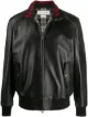 Image 1 of Alexander McQueen lambskin zipped bomber jacket