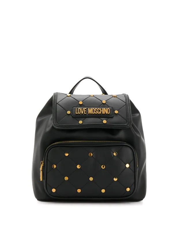 Love moschino studded backpack