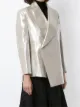 Gloria Coelho metallic blazer