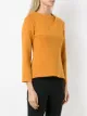Gloria Coelho asymmetric neck blouse