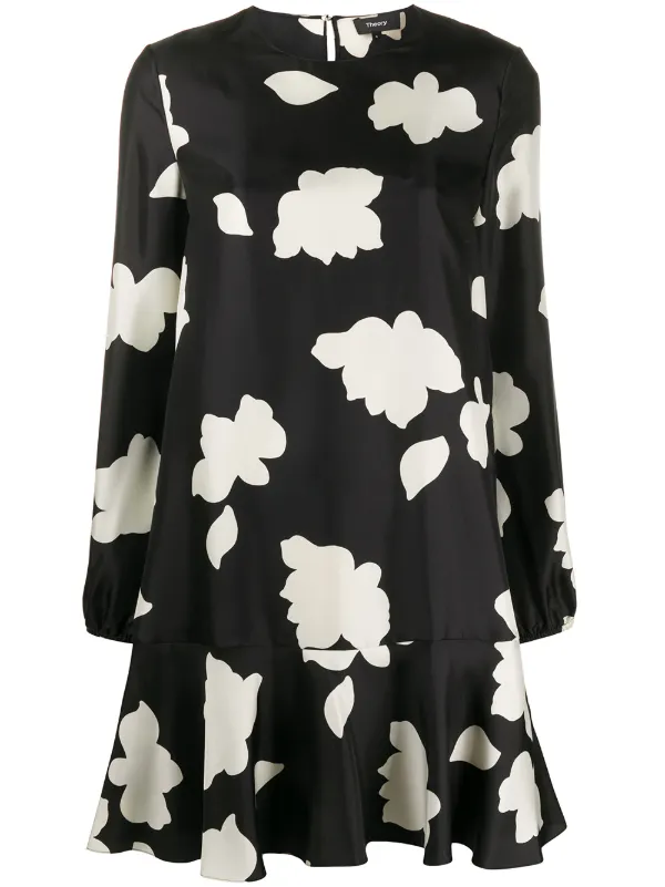 white petal dress