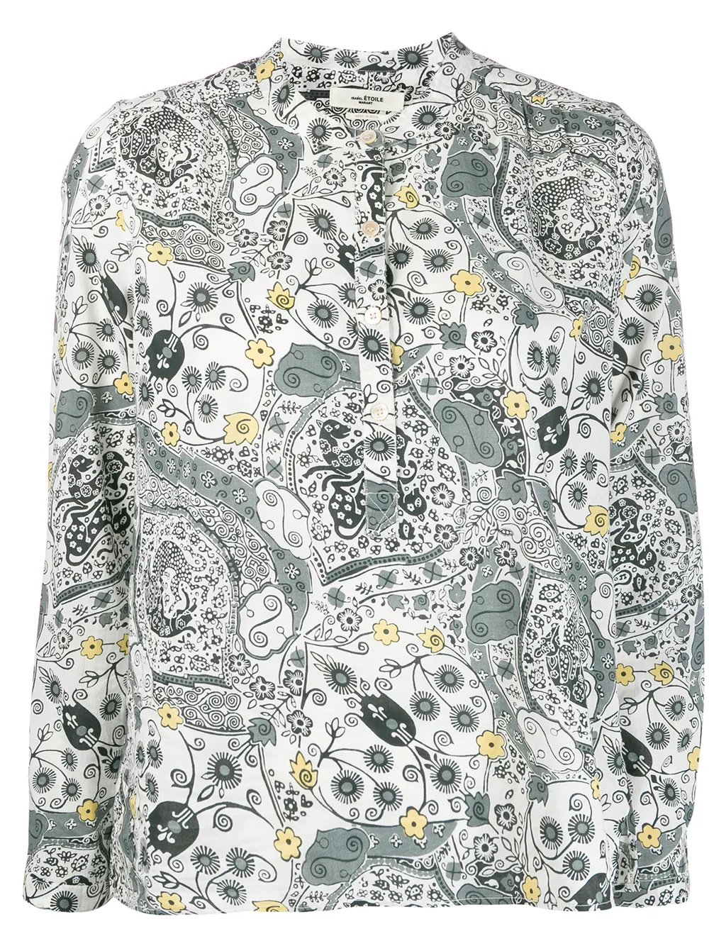 Isabel Marant Étoile рубашка Maria с узором пейсли Isabel Marant Étoile рубашка Maria с узором пейсли