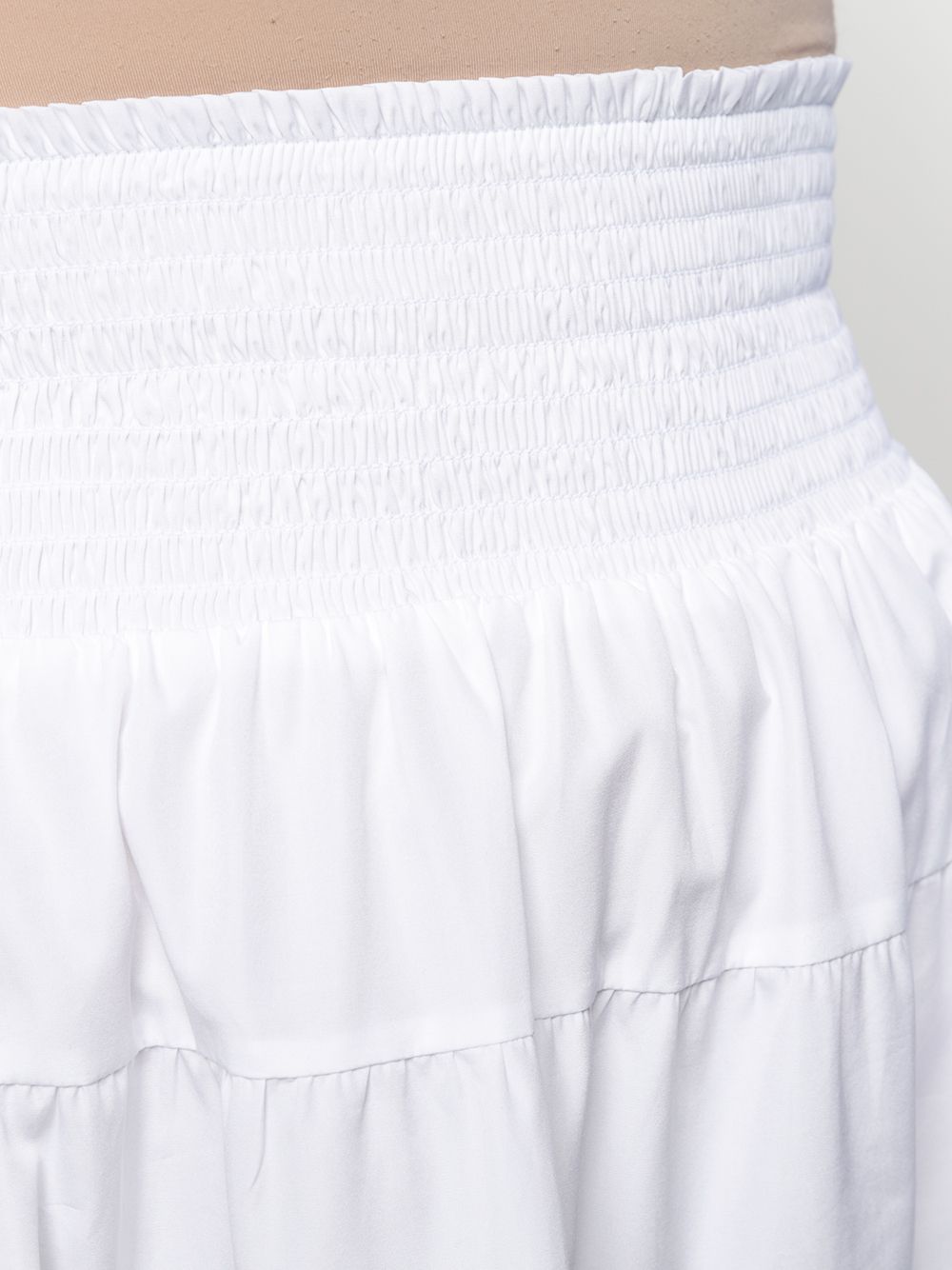фото Prada многослойная юбка миди