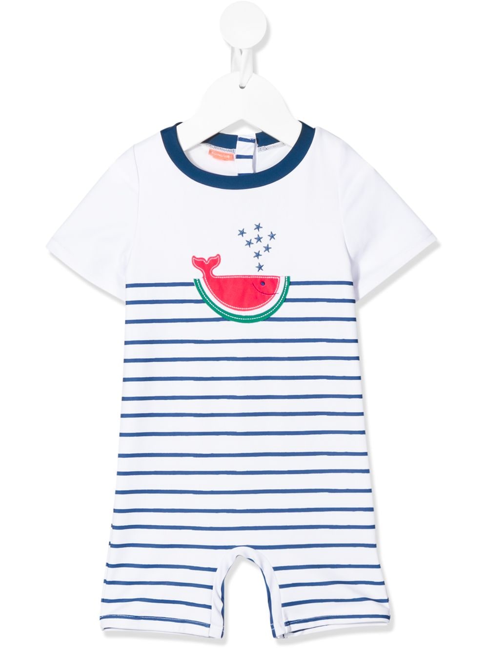 Sunuva Babies' Watermelon Whale Body In 蓝色