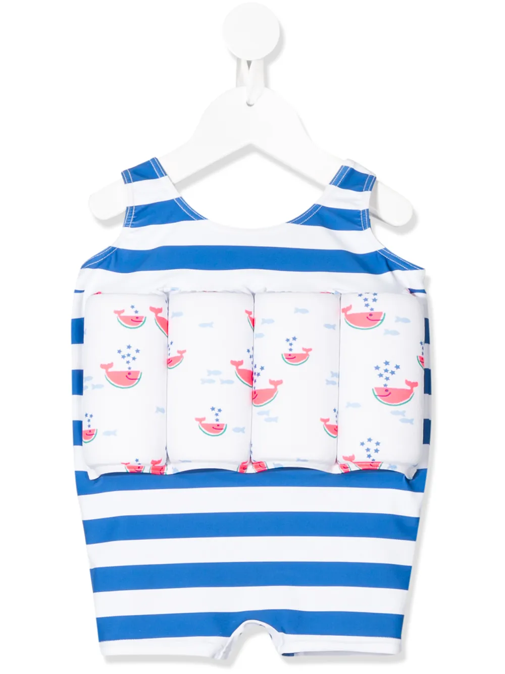 Sunuva Kids' Striped Swim Suit In Blue