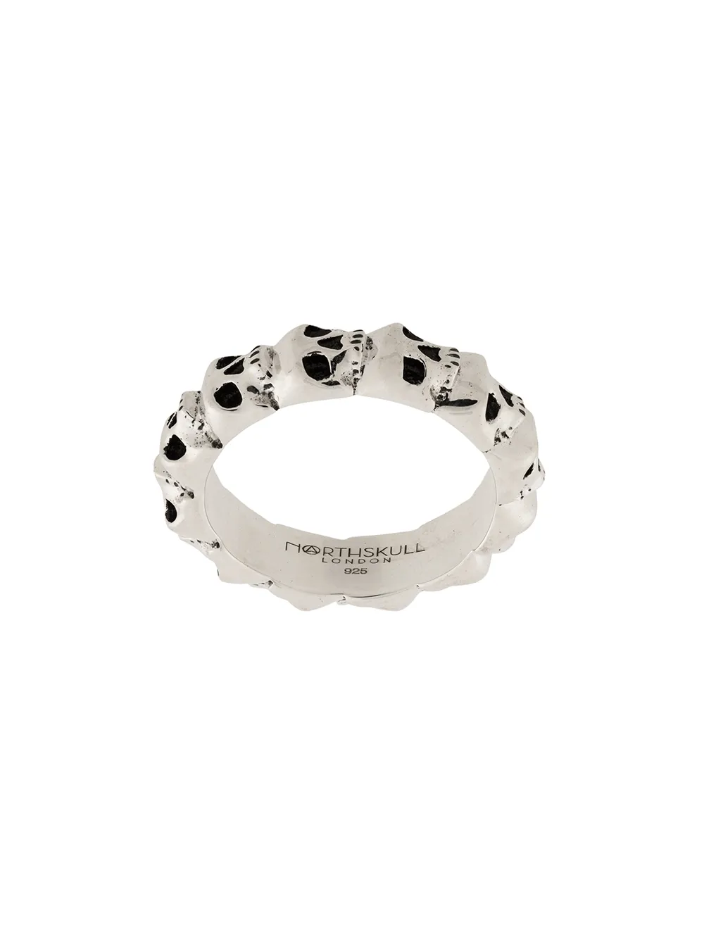 фото Northskull stacked skull ring