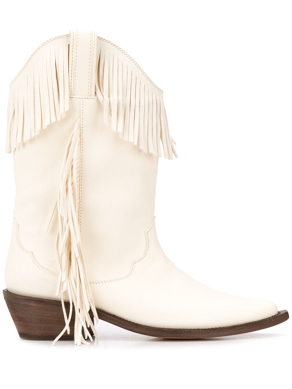 P.A.R.O.S.H FRINGED COWBOY BOOTS