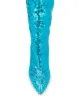 P.A.R.O.S.H. sequinned knee-high boots