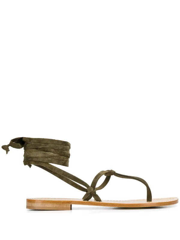 P A R O S H レースアップ サンダル 通販 Farfetch