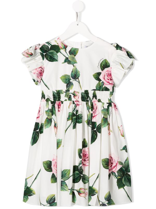 BioenergylistsShops - Shop Dolce & Gabbana Kids floral print dress with  Express Delivery - Dolce & Gabbana Belte 738168