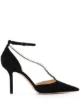 الصورة 1 من Jimmy Choo حذاء مزين بالكريستال بكعب 8.5 سم تاليكا