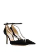 الصورة 2 من Jimmy Choo حذاء مزين بالكريستال بكعب 8.5 سم تاليكا