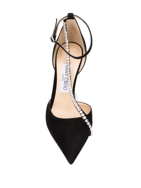 Shop black Jimmy Choo Talika 85mm 