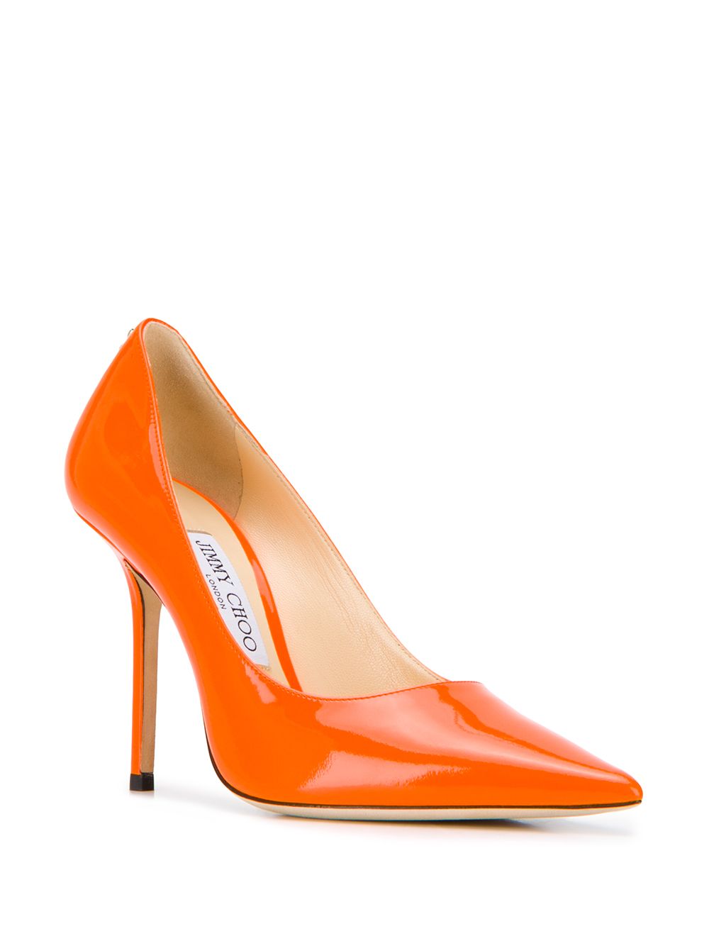 Jimmy Choo Love 100mm pumps Orange