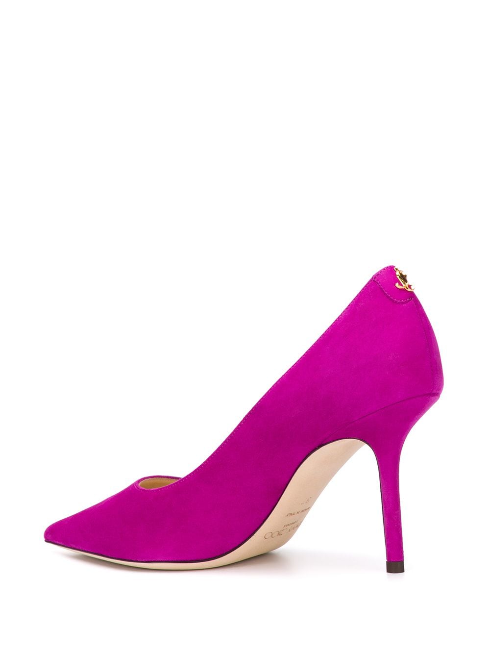 Shop Jimmy Choo Love 85mm Pumps In Purple