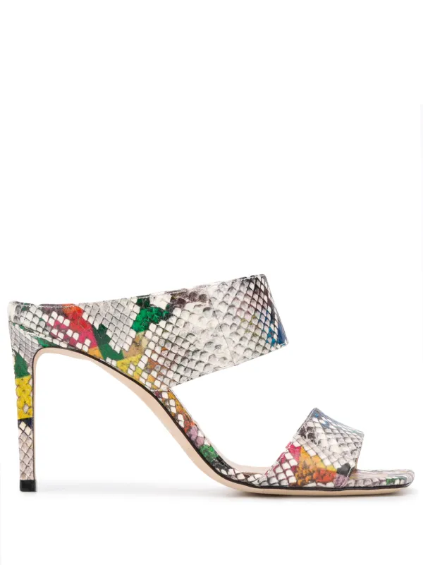 jimmy choo snakeskin sandals