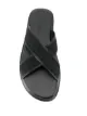 Jimmy Choo logo leather sandals