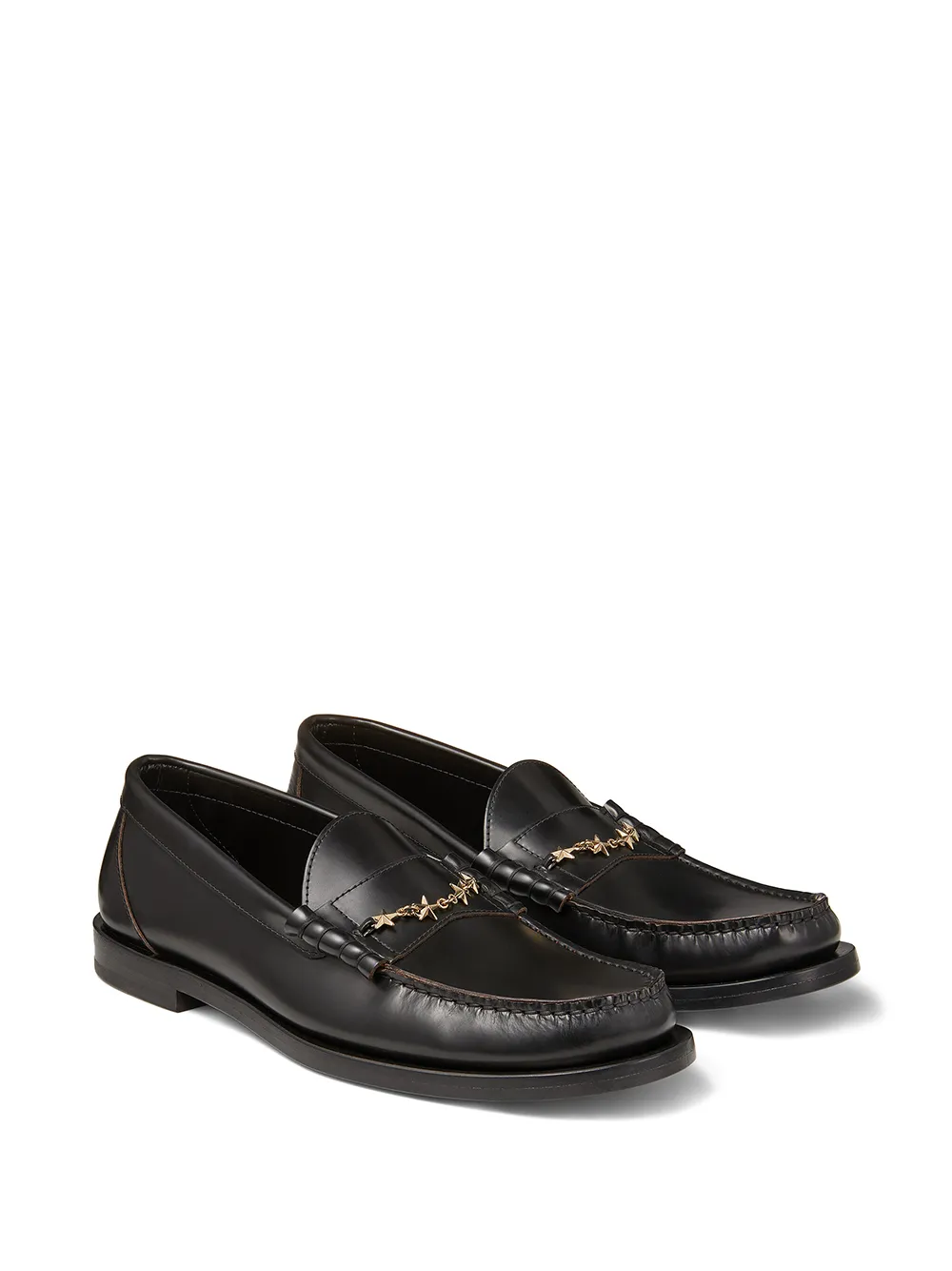 Jimmy Choo Mocca 星星搭链乐福鞋 图 2