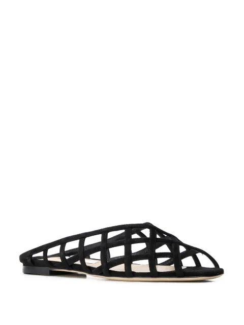 jimmy choo sai flat sandals