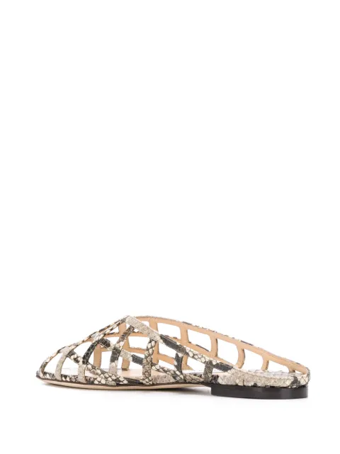 jimmy choo sai flat sandals