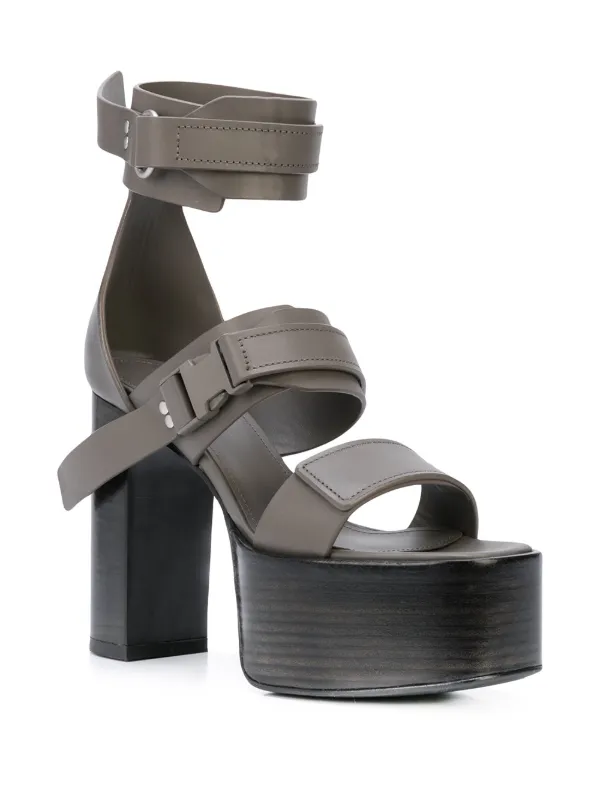 rick owens platform sandals