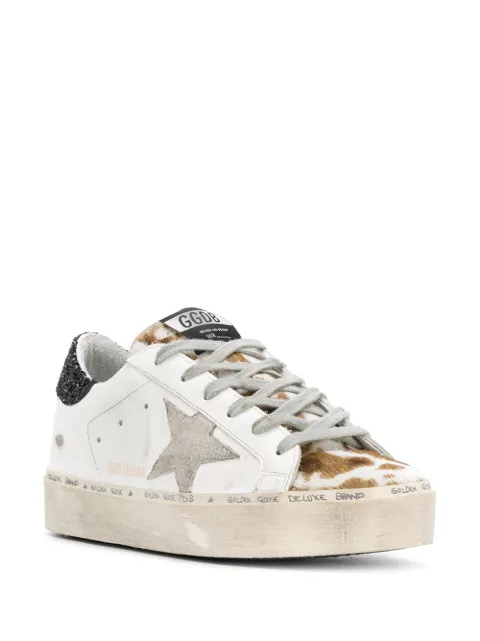 Golden Goose Hi Star Platform Sole Sneakers Ss20 | Farfetch.com