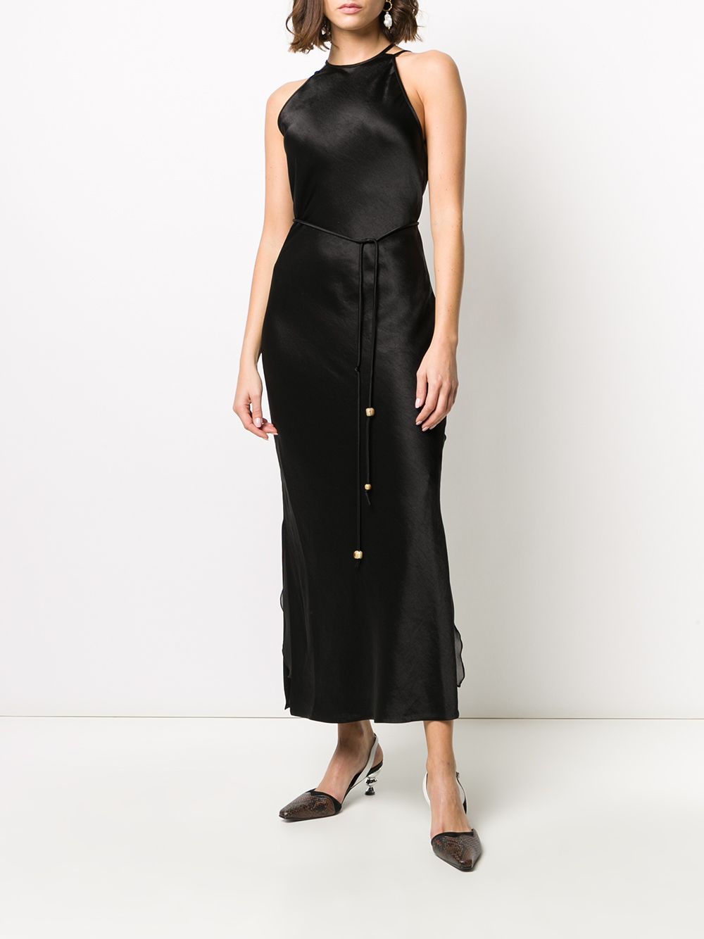 Shop Nanushka Narita laced back slip dress with Express Delivery - FARFETCH